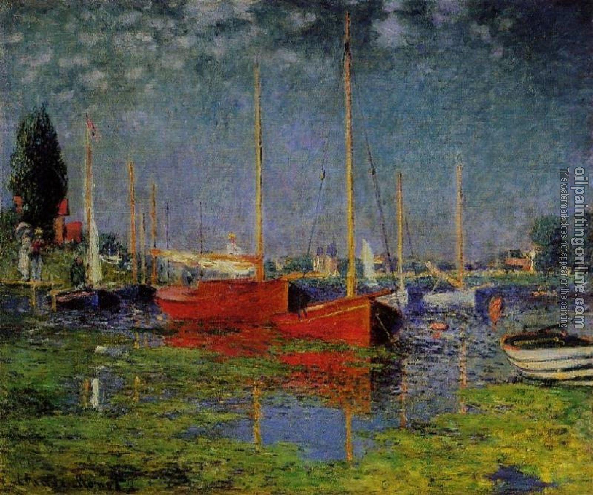 Monet, Claude Oscar - Pleasure Boats at Argenteuil